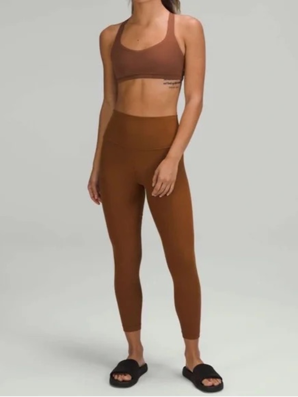 Lululemon High-Rise Ribbed Leggings - Size 4